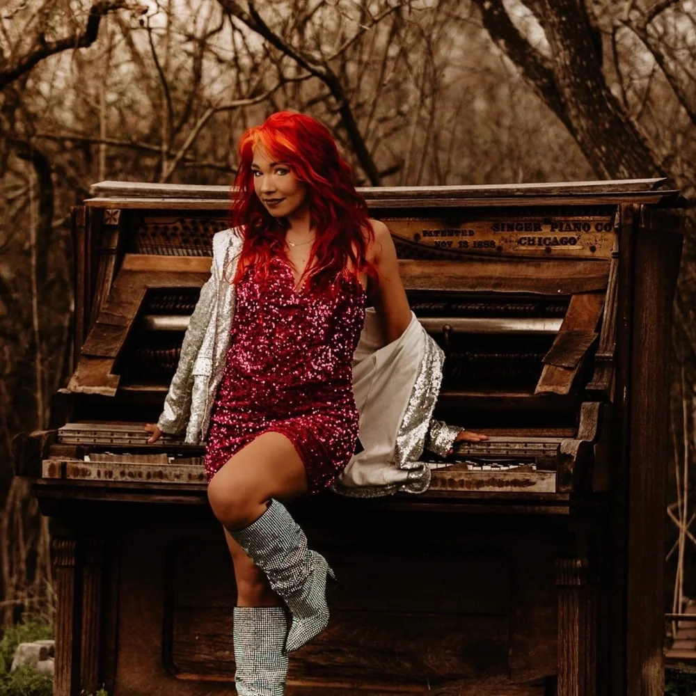 Steve Madden rhinestone boots - Picture 7 of 14